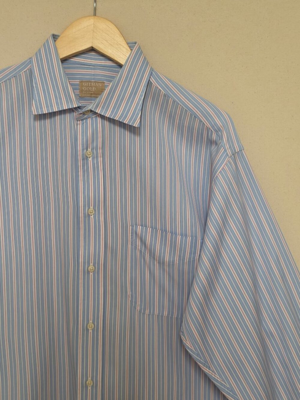 Gitman Brothers Gold Button Down 16.5